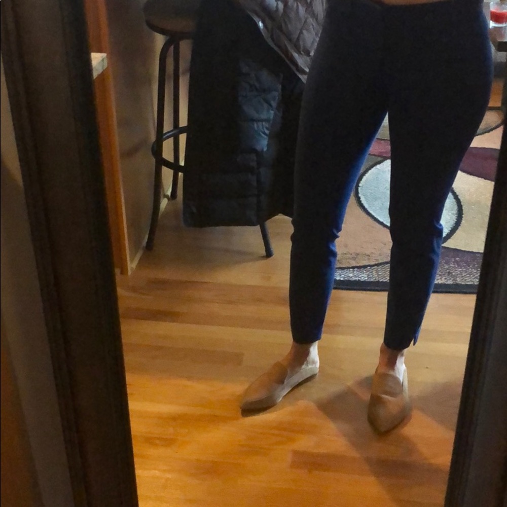 Royal blue cropped Banana republic Sloan fit pant